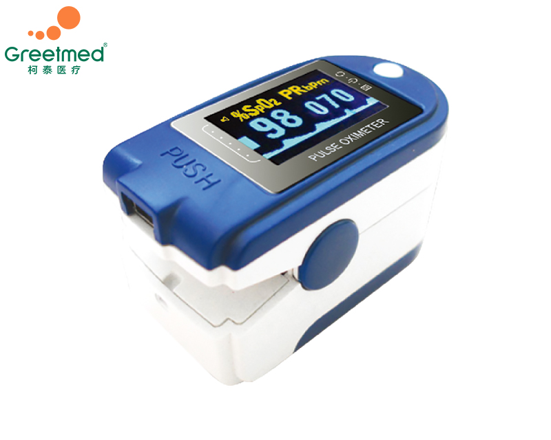 Fingertip oximeter greetmed
