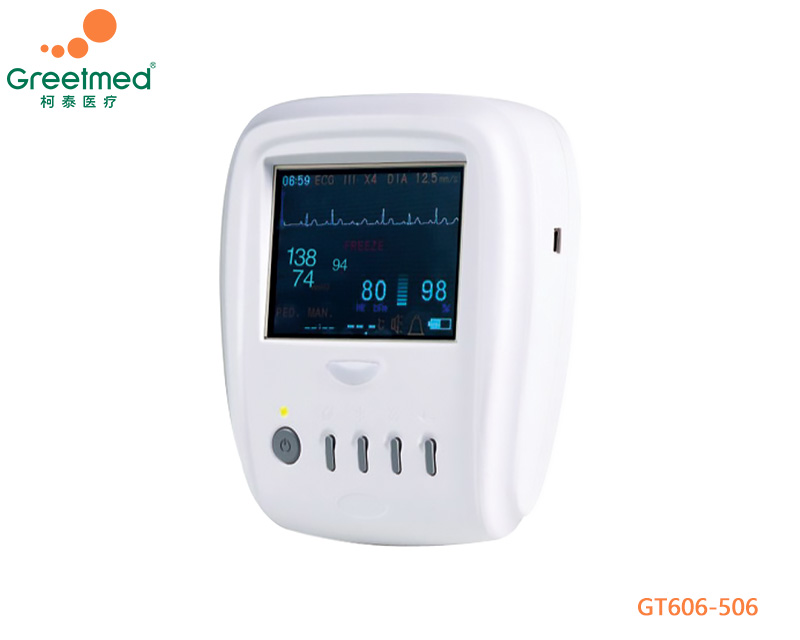 Laptop multi parameter patient monitor greetmed