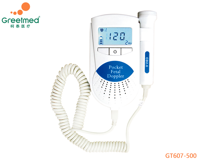 Pocket fetal doppler greetmed