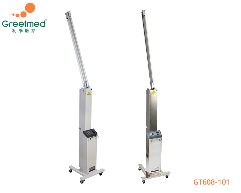 Double tube carbon steel ultraviolet lamp car greetmed