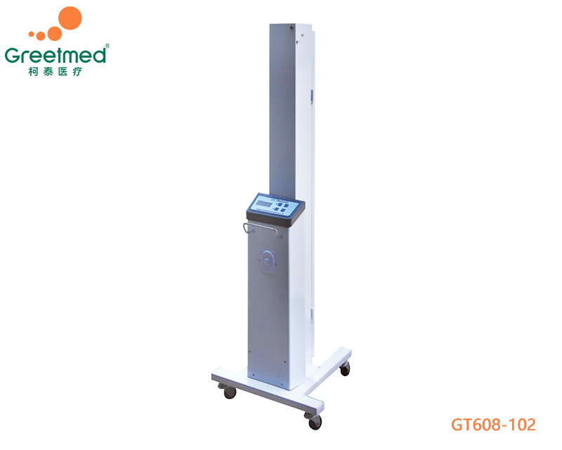 Infrared sensing ultraviolet sterilization lamp trolley greetmed